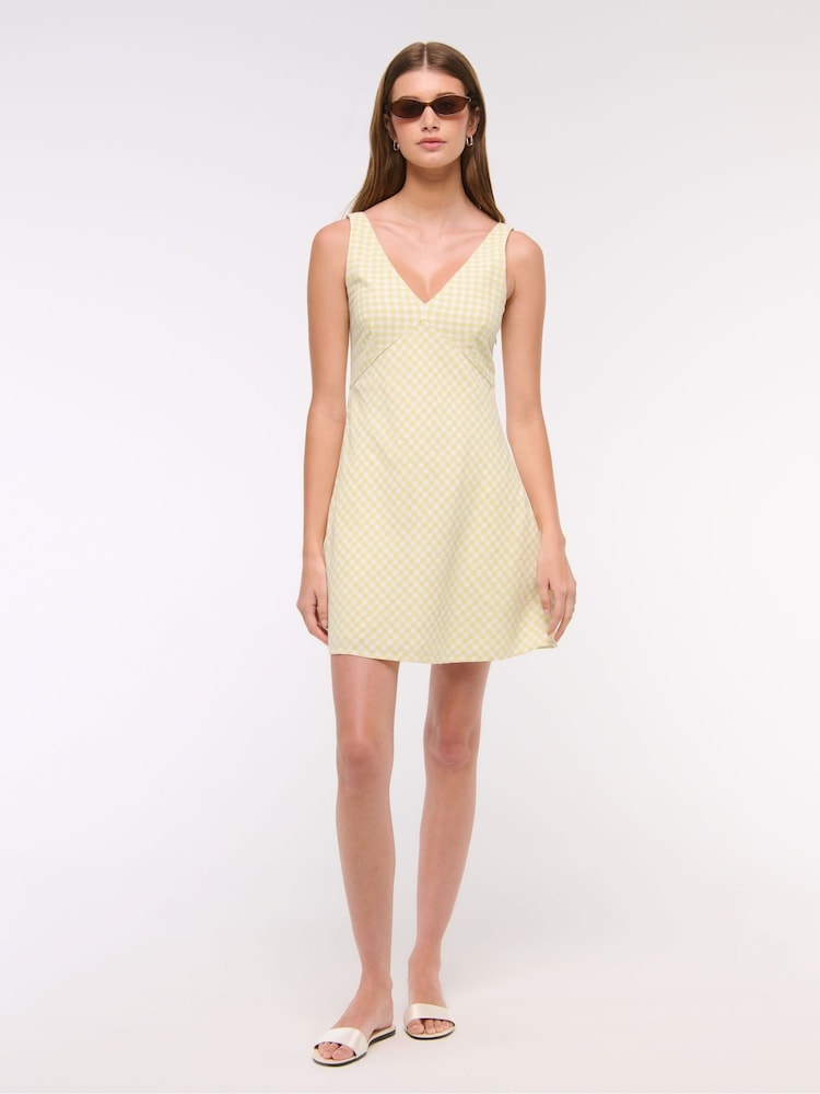 Abercrombie & Fitch V-Neck Mini Dress - Image 5 of 6
