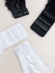 Black/White Push Up Pad Plunge A-E Smoothing Bras 2 Pack - Image 5 of 5