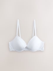 Black/White Push Up Padded Plunge A-E Smoothing Bras 2 Pack - Image 8 of 11