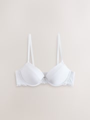 Praline Nude/white - Push Up Pad Plunge A-E Smoothing Bras 2 Pack - 11ичинен 7 сүрөт