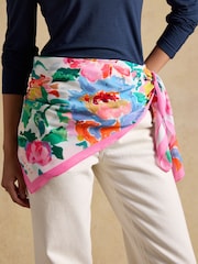 Joules Middleton Multi Floral Scarf - Image 4 of 8