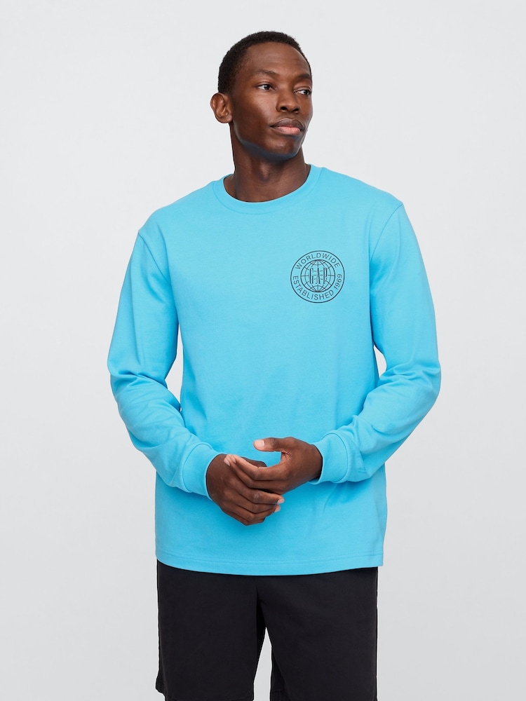 Gap Blue Logo T-Shirt - Image 1 of 5