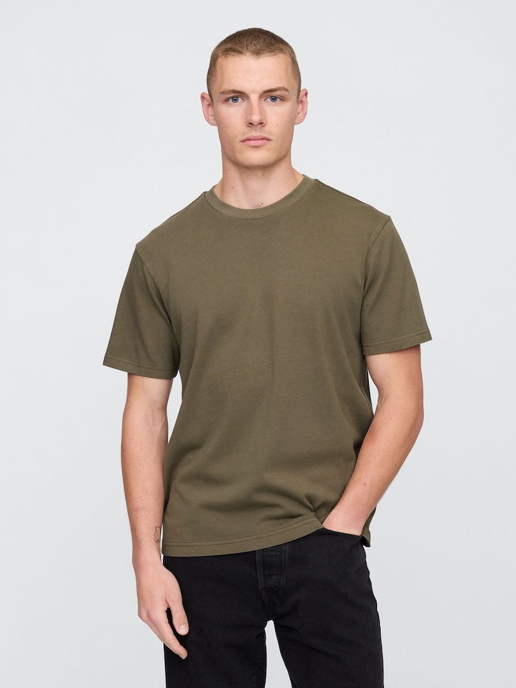 Gap Green Heavyweight Original T-Shirt - Image 1 of 5