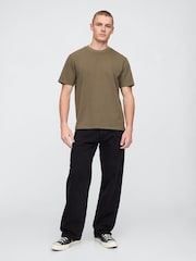 Gap Green Heavyweight Original T-Shirt - Image 3 of 5