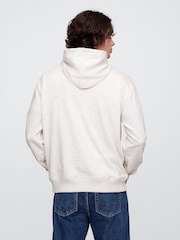 Gap Cream Relaxed Logo Hoodie - Image 2 of 5