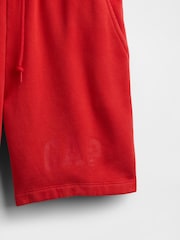 Gap Red VintageSoft Logo Sweat Shorts - Image 5 of 5