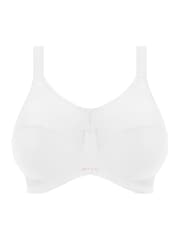 Elomi White Energise Underwire Sports Bra - Image 6 of 6