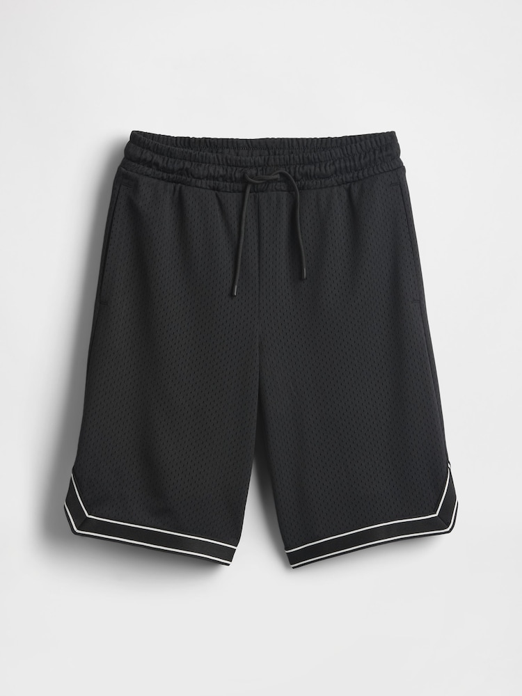 Gap Black 8.5" Mesh Pull On Shorts (4-13yrs) - Image 5 of 5
