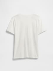 Gap White Vintage Graphic T-Shirt (4-13yrs) - Image 2 of 3