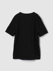 Gap Black Graphic T-Shirt (4-13yrs) - Image 2 of 3