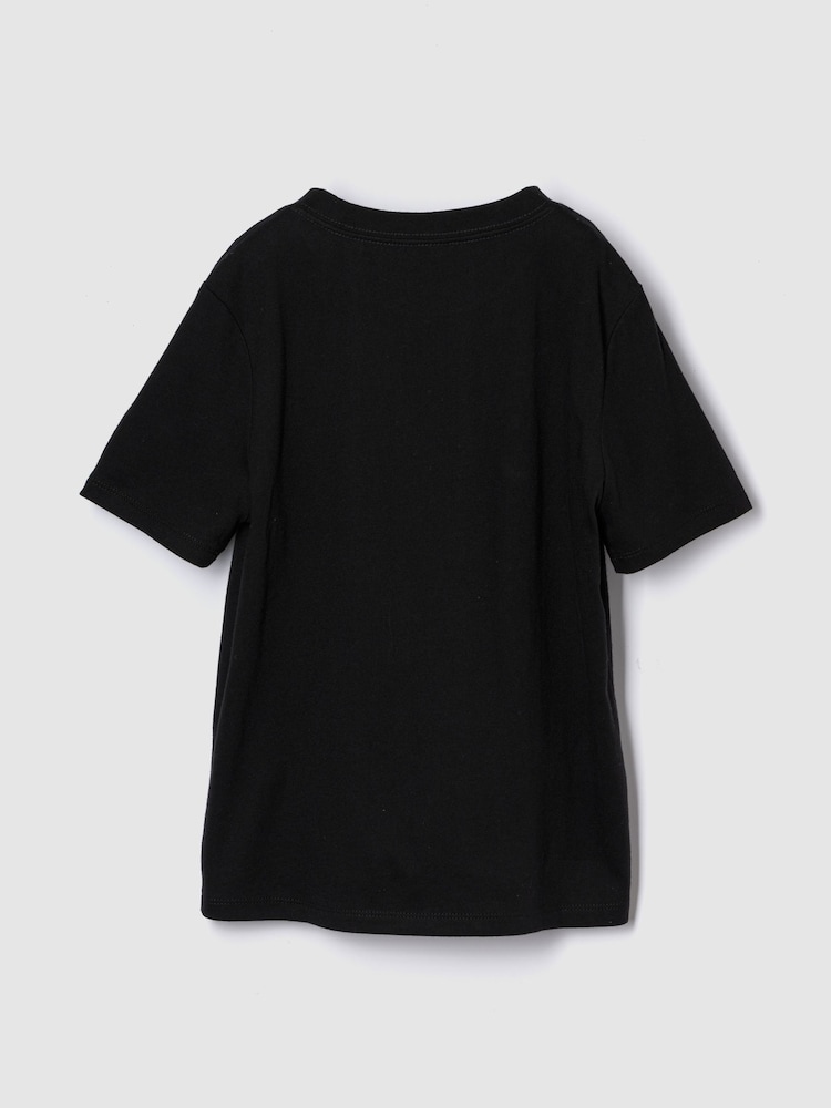 Gap Black Graphic T-Shirt (4-13yrs) - Image 2 of 3