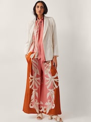 Monsoon Natural Ashley Double-Breasted Blazer - Image 2 of 5