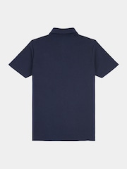Синий - Peckham Rye Mens Jersey Polo Shirt - Image 2 of 5