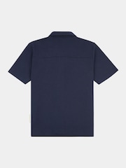 Peckham Rye Blue Mens Jersey Revere Shirt - Image 2 of 3