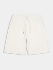 Peckham Rye Cream Mens Pintuck Shorts - Image 1 of 4