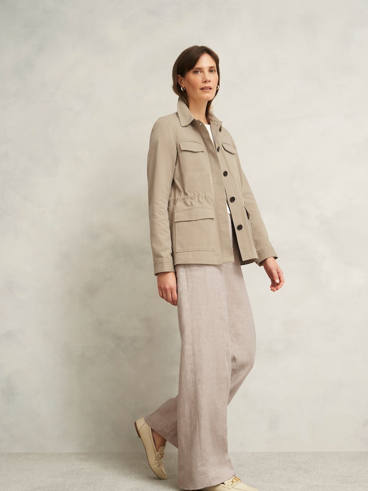 Hobbs Grey Mandy 100% Cotton Jacket - Image 1 of 4