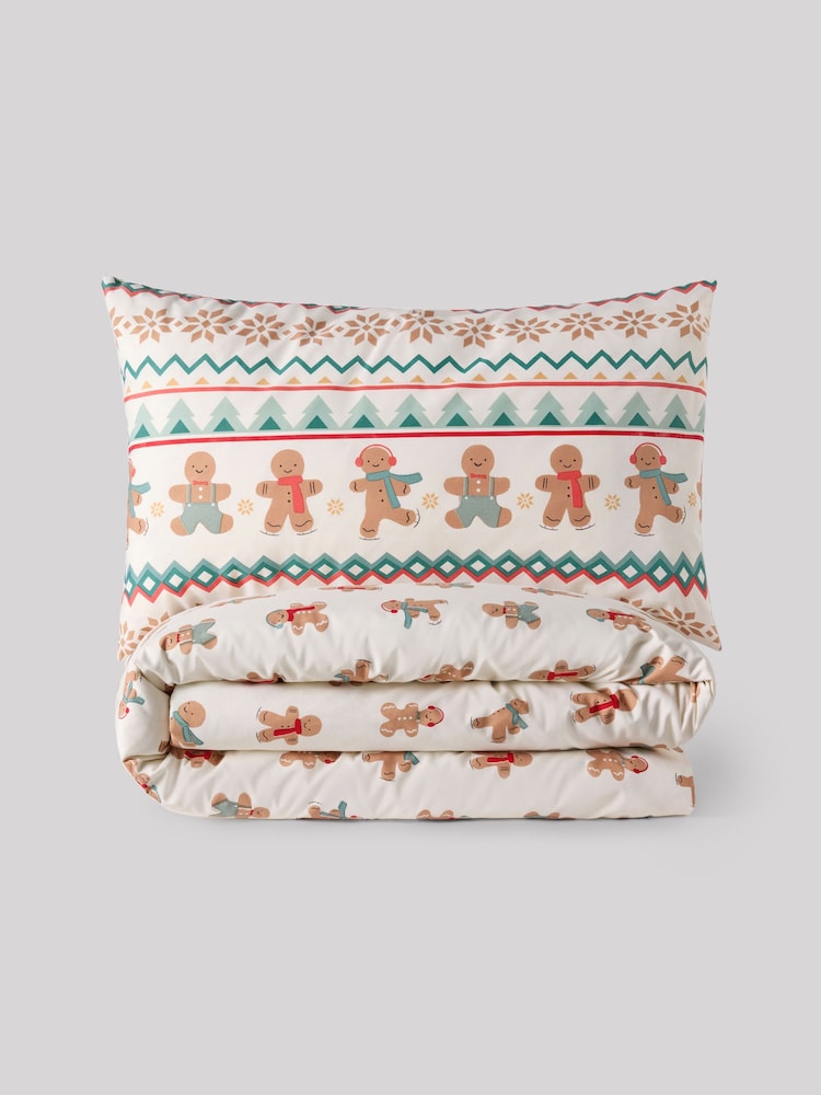 Santa Christmas Duvet Covers and Pillowcases Set 2 Pack - Image 2 of 5 Santa Christmas Duvet Covers and Pillowcases Set 2 Pack - Image 2 of 5
