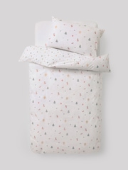 Delicate Christmas Duvet Cover and Pillowcase Set - Image 4 of 6