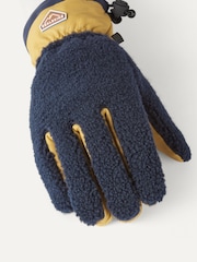 Sealskinz Blue Garvestone Waterproof Sherpa Fleece Hiking Gloves - Imagen 3 de 3