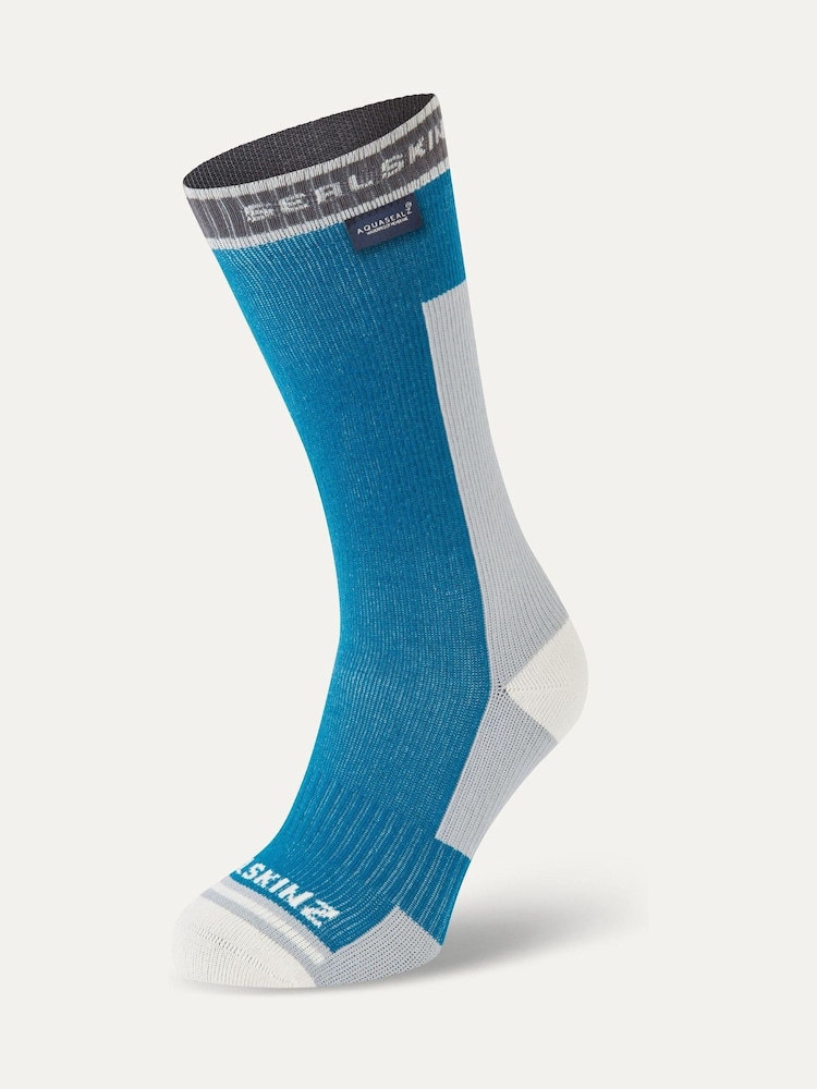 Sealskinz Holverstone Waterproof Mid Length Lightweight Running Socks - Image 1 of 2