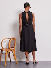 Vivere Black Alma Crop Skirt - Image 4 of 5