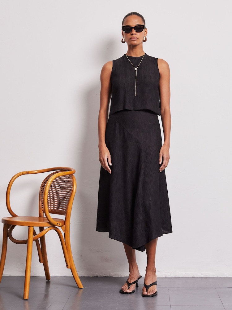 Vivere Black Alma Crop Skirt - Image 5 of 5