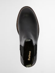 Barbour® Black Evie Leather Chelsea Boot - Image 5 of 12