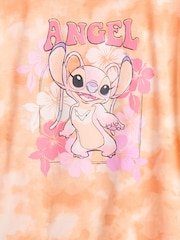 Gap Orange Lilo & Stitch Disney Graphic Crew Neck Short Sleeve T-Shirt (4-13yrs) - Image 3 of 3