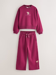 Baker by Ted Baker 2 Piece Varsity Sweater and Wide Leg Joggers Set - Image 9 of 13