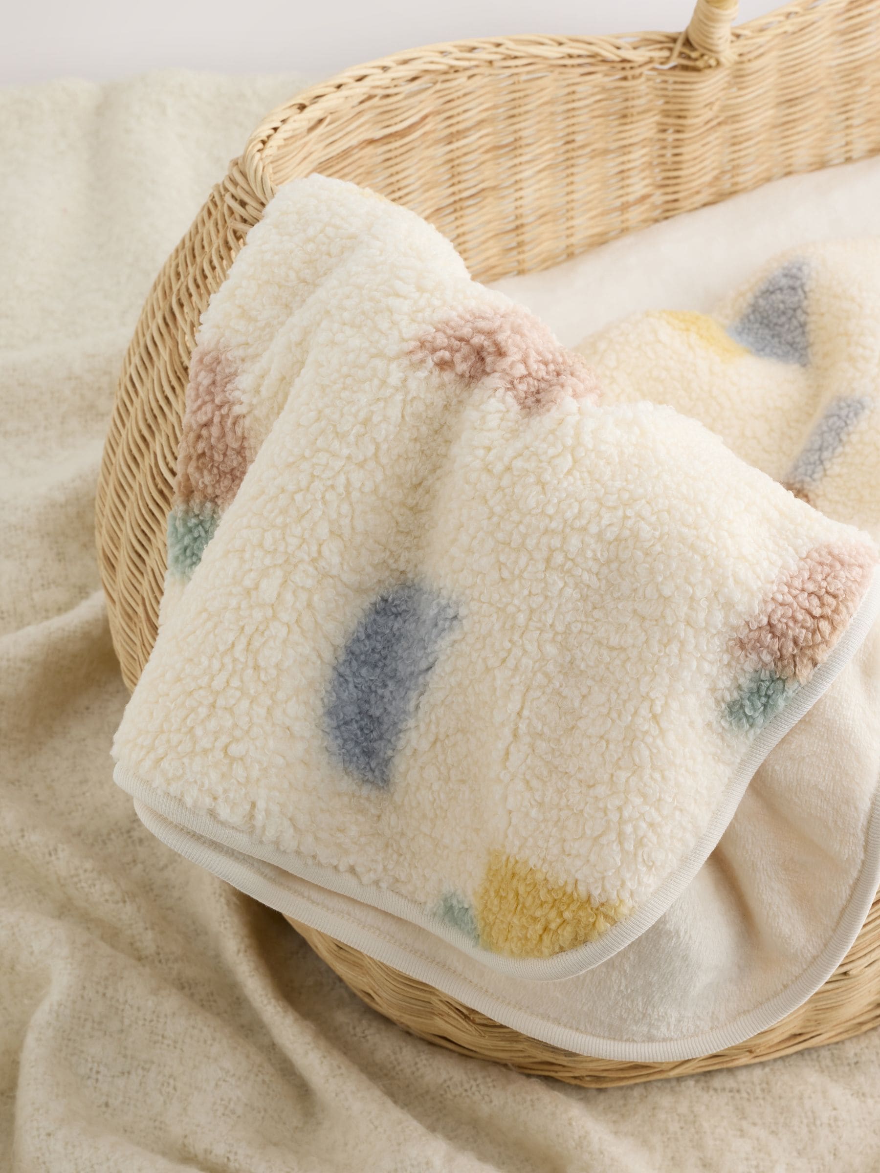   フリースブランケット 127cm × 178cm Next：日本 ベビー フリース ブランケット from Next Japan