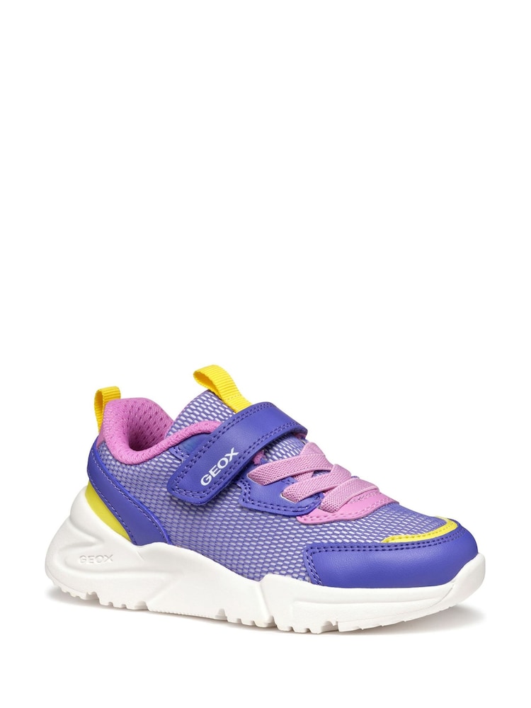 Geox Purple J Loftus Sneakers - Image 2 of 4
