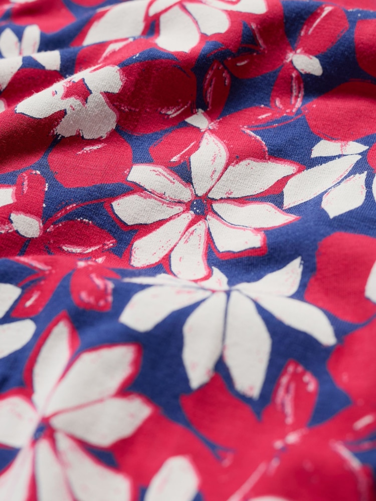 Seasalt Cornwall Multi Petite Petite Chateaux Half Sleeve Maxi 100%  Cotton Dress - Image 5 of 5