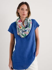 Seasalt Cornwall Multi Summer Circle Scarf - Image 1 of 5