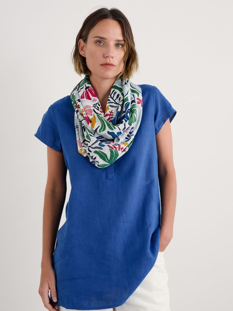 Seasalt Cornwall Multi Summer Circle Scarf - Image 1 of 5 Seasalt Cornwall Multi Summer Circle Scarf - Image 1 of 5