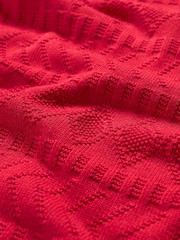 Seasalt Cornwall Red Kinter 100% Cotton Jumper - Image 5 of 5
