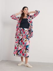 Negro - Camisa larga de corte acampanado Wren de Seasalt Cornwall - Imagen 1 de 5