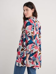 Negro - Camisa larga de corte acampanado Wren de Seasalt Cornwall - Imagen 2 de 5