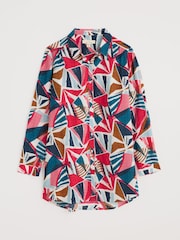Negro - Camisa larga de corte acampanado Wren de Seasalt Cornwall - Imagen 4 de 5