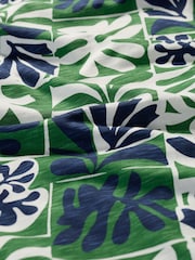 Seasalt Cornwall Green Pipers Short Sleeve 100%  Cotton Dress - Image 5 of 5