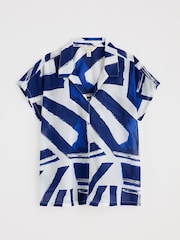 Seasalt Cornwall Deep Lane Short Sleeve 100% Cotton Shirt - Imagen 4 de 5