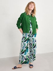 Seasalt Cornwall Multi Salt Air 100% Linen Jumpsuit - Image 7 of 9