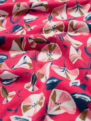 Seasalt Cornwall Red Wreathe Short Sleeve Jersey Tunic - Image 5 of 5