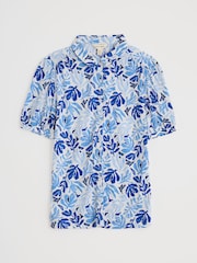 Azul - Camisa de manga corta Embrace de Seasalt Cornwall - Imagen 4 de 5