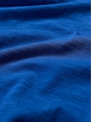 Seasalt Cornwall Blue Ground Bryher View 100% Cotton Boat Neck T-Shirt - Image 5 of 5