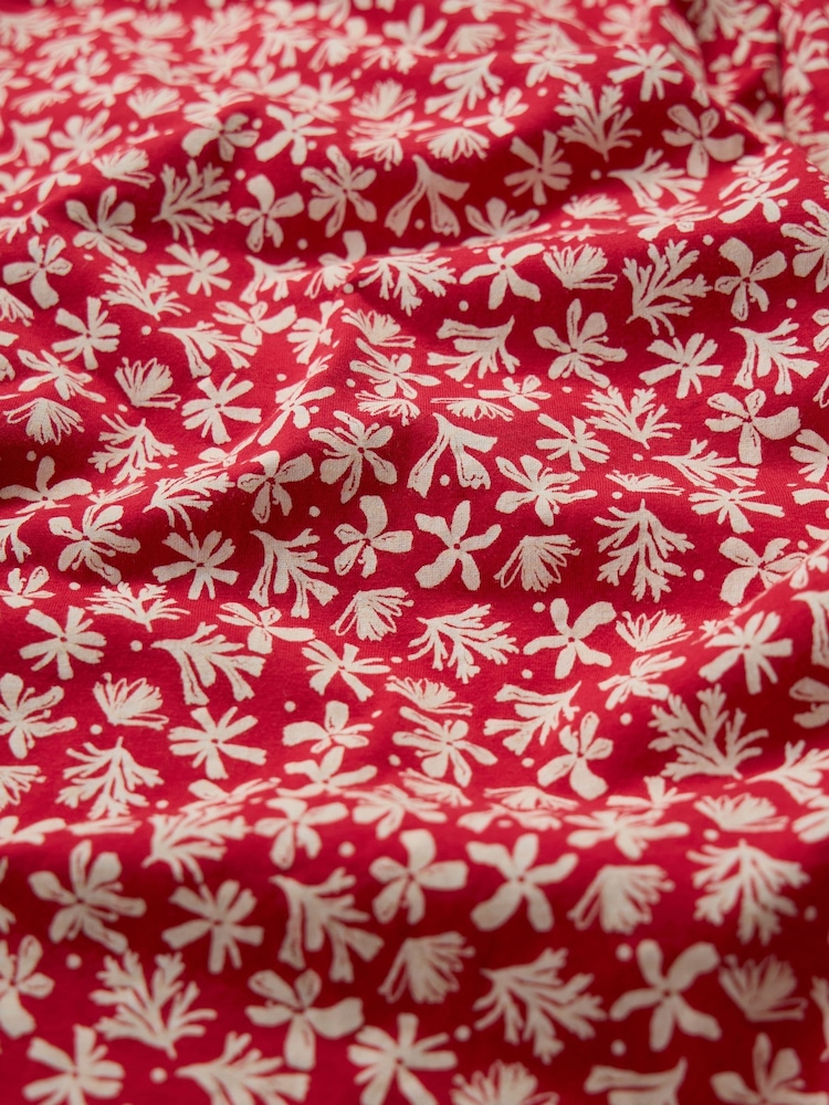 Rot - Seasalt Cornwall Rose Trellis Overall mit weitem Bein (Umstandsmode) - Bild 5 von 5
