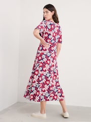 Seasalt Cornwall Multi Chateaux Half Sleeve Maxi Dress - Image 2 of 5