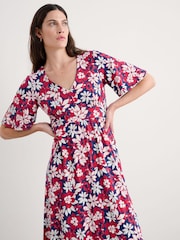 Seasalt Cornwall Multi Chateaux Half Sleeve Maxi Dress - Image 3 of 5
