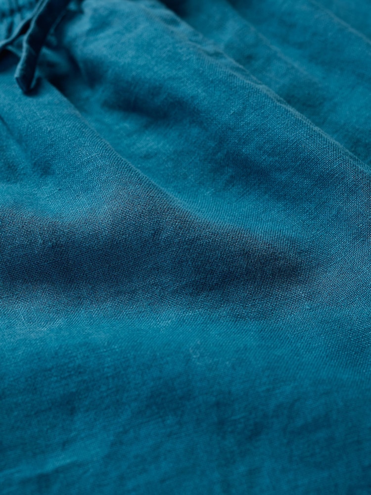 Seasalt Cornwall Tide Flow 100% Linen Shorts - صورة 5 من 5