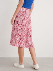 Seasalt Cornwall Red Rose A-Line Skirt - Image 2 of 5