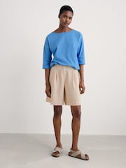 Seasalt Cornwall Blue Navy Tremayne Quay Top - Image 1 of 5